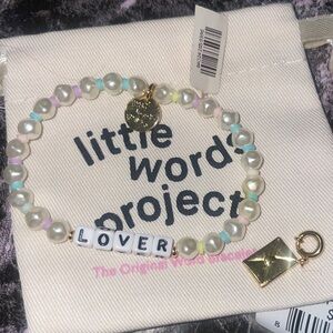 Little Words Project: Lover Beaded Bracelet with charm